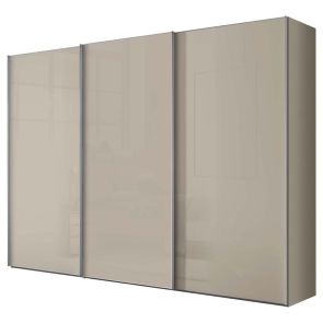 ТРИКРИЛ ГАРДЕРОБ ЛУМОС С ПЛЪЗГАЩИ ВРАТИ 249/68/222 СМ