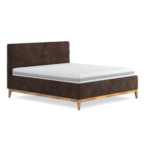 КАФЯВО БОКССПРИНГ ЛЕГЛО ЮПИТЕР 192/220/120 СМ С ВКЛЮЧЕН МАТРАК 180/200 СМ