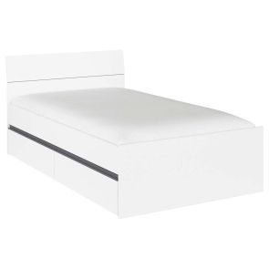 БЯЛО ЛЕГЛО АЗРА ЗА МАТРАК 120/200 СМ С РАЗМЕР 125/209/90 СМ