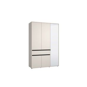СИВ ТРИКРИЛ ГАРДЕРОБ КОРБЕТ С 1 ЧЕКМЕДЖЕ 138 /54.5/210.5 СМ