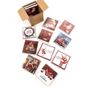 СЕТ КОЛЕДНИ КАРТИЧКИ 10БР