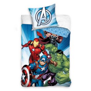 MARVEL ДЕТСКИ СПАЛЕН КОМПЛЕКТ 2 ЧАСТИ