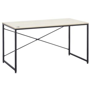 БЮРО МЪСК С МЕТАЛНИ КРАКА 120/60/75 СМ ДЪБ/ЧЕРНО