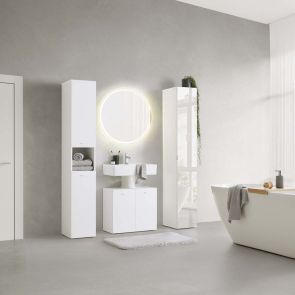 МЕБЕЛИ ЗА БАНЯ БЕЙСИКС БЯЛО