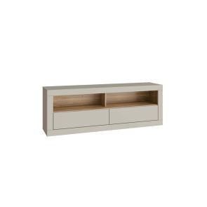 ТВ ШКАФ ЛЕФКАДА 175/41.4/61.6 СМ В ДЪБ МАУВЕЛА И ТАУПЕ