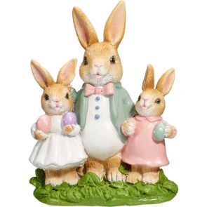 ВЕЛИКДЕНСКА ДЕКОРАЦИЯ ЗАЙЧЕТА 13СМ