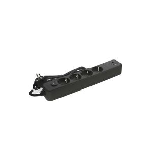 РАЗКЛОНИТЕЛ 4 ГНЕЗДА И USB С ШАЛТЕР 1.5М КАБЕЛ