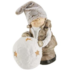 LED КОЛЕДНА ФИГУРА ДЕТЕ 40СМ