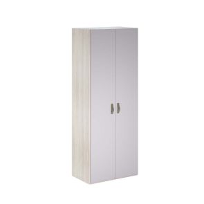 ДВУКРИЛЕН ГАРДЕРОБ СЕФОРА В СВЕТЪЛ ДЪРВЕСЕН ДЕКОР 88/55/238 СМ