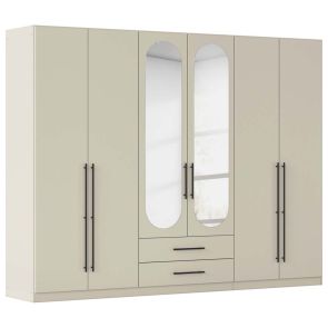 ШЕСТКРИЛ ГАРДЕРОБ ВЕЛОРА  271/54/210 СМ В ШАМПНАСКО