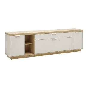 ТВ ШКАФ ДЖЕЙК 213/38/62.5 СМ В КАШМИР И ДЪБ АРТИСАН