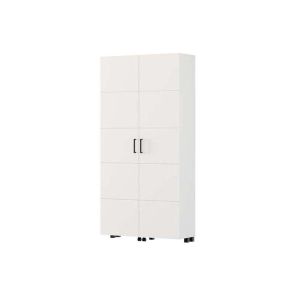 БЯЛ ШКАФ ЗА ОБУВКИ ИСЛАЙ 91.5/32.5/184.5 СМ