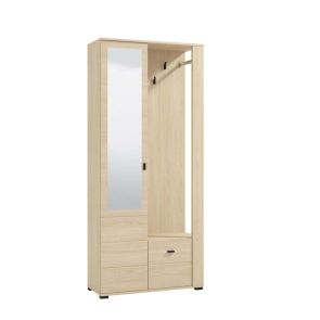 ПОРТМАНТО ДРЕЙК 86.5/36/197 СМ В СВЕТЪЛ ДЪРВЕСЕН ДЕКОР