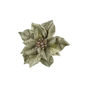 ДЕКОРАТИВНО ЦВЕТЕ ПОАНСЕТИЯ НА КЛИПС