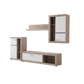 ХОЛНА СЕКЦИЯ РОСО 266/41.5/186 СМ В БЯЛ ГЛАНЦ И СИВ ДЪБ