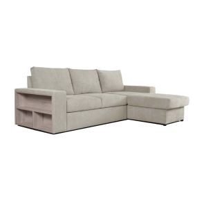 БЕЖОВА ХОЛНА ГАРНИТУРА АВИО 240/162/84 СМ. С ФУНКЦИЯ СЪН 200/140 СМ 