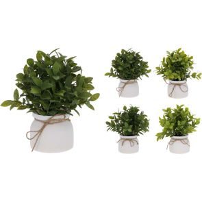 ДЕКОРАТИВНО ЦВЕТЕ В КАШПА 24 СМ