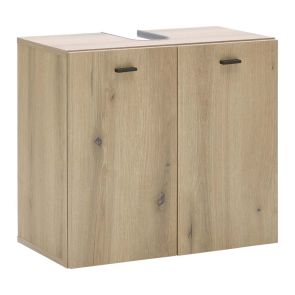 ШКАФ ЗА МИВКА БЕЙСИКС 60/33/55 СМ В ДЪБОВ ЦВЯТ