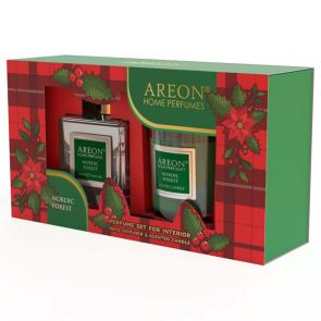 КОЛЕДЕН СЕТ ДИФУЗЕР И СВЕЩ СКАНДИНАВСКА ГОРА