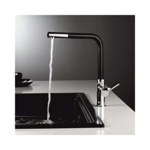 МЕСИНГОВ СМЕСИТЕЛ ЗА КУХНЯ ~ ICF 718650 BLACK