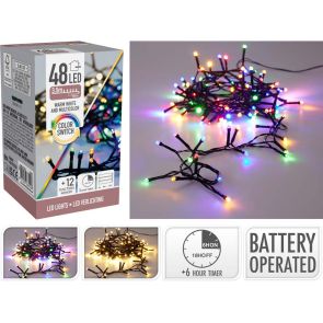 LED КОЛЕДНИ ЛАМПИЧКИ 48БР. 350СМ