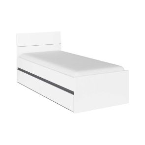 БЯЛО ЛЕГЛО АЗРА ЗА МАТРАК 120/200 СМ С РАЗМЕР 125/209/90 СМ