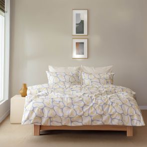 LEXI YELLOW ДВОЕН СПАЛЕН КОМПЛЕКТ С 2 ПЛИКА РАНФОРС