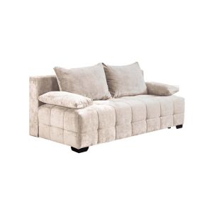 БЕЖОВО КАНАПЕ МАТЕО 202/97/78 СМ С ФУНКЦИЯ СЪН 150/198 СМ