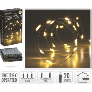 LED КОЛЕДНИ ЛАМПИЧКИ 20БР. 95СМ
