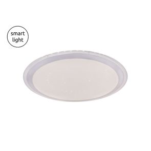 SMART LED ПЛАФОНИЕРА С ДИСТАНЦИОННО УПРАВЛЕНИЕ 30W Ø53СМ
