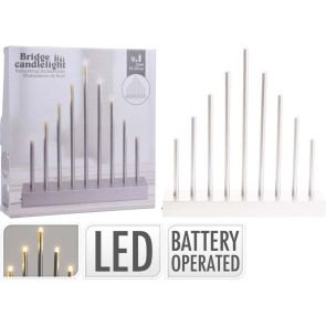 LED КОЛЕДЕН СВЕЩНИК