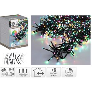 LED КОЛЕДНИ ЛАМПИЧКИ 384БР. 300СМ