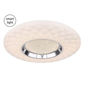 SMART LED ПЛАФОНИЕРА С ДИСТАНЦИОННО УПРАВЛЕНИЕ 30W Ø49СМ
