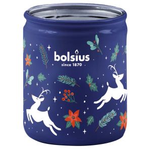 КОЛЕДНА АРОМАТНА СВЕЩ В ЧАША ВАНИЛИЯ