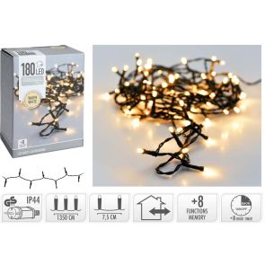LED КОЛЕДНИ ЛАМПИЧКИ 180БР. 1350СМ