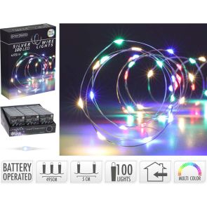 LED КОЛЕДНИ ЛАМПИЧКИ 100БР. 495СМ