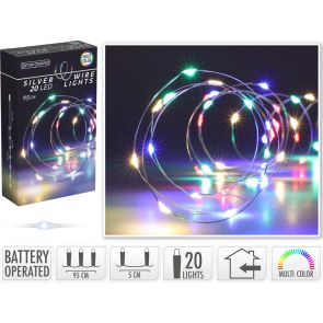 LED КОЛЕДНИ ЛАМПИЧКИ 20БР. 95СМ