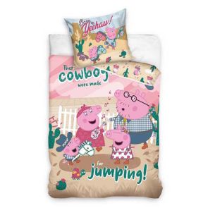 PEPPA PIG ДЕТСКИ СПАЛЕН КОМПЛЕКТ 2 ЧАСТИ