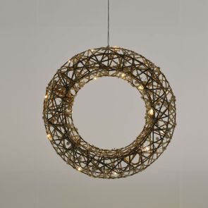 LED КОЛЕДЕН ВЕНЕЦ