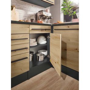 ЪГЛОВ МОДУЛ ДЖАЗ 115/60/90 СМ В ДЪБ АРТИСАН