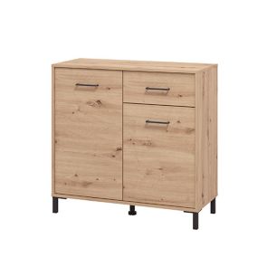 СВЕТЛО ДЪРВЕСЕН КОМОД ВИЕНА 93/40/90 СМ