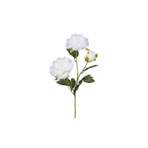 ДЕКОРАТИВНО ЦВЕТЕ БОЖУР БЯЛО 63CM