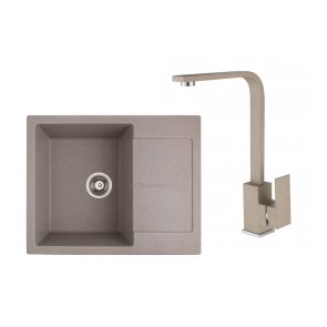 КОМПЛЕКТ КУХНЕНСКА МИВКА И СМЕСИТЕЛ