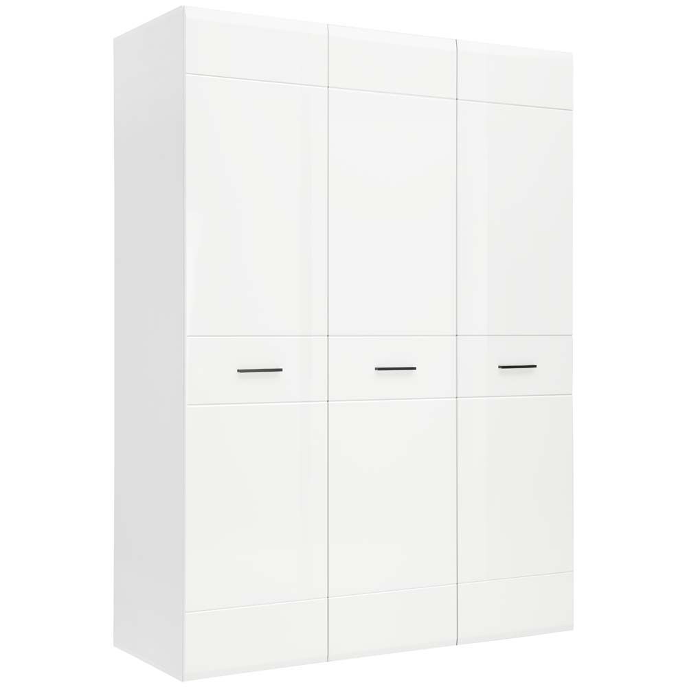 ТРИКРИЛЕН ГАРДЕРОБ АВАНТИ 150/59.6/206.2 СМ БЯЛ ГЛАНЦ 82107020095
