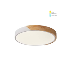 FINESSE WOOD LED ТАВАННА ЛАМПА 45W 50/50/4.5 CM