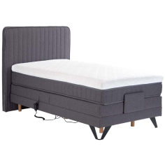 СИВО БОКССПРИНГ ЛЕГЛО АУРА-2 С 212/120/133h С МАТРАЦИ И ЕЛ. МЕХАНИЗЪМ С ПЛОЩ ЗА СЪН 100/200 СМ