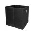 ЧЕРНА КВАДРАТНА КУТИЯ КУБИ ЗА СЪХРАНЕНИЕ 32/32/32h