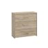 СИВ ДЪБ КОМОД ГАРОНА С 3 ЧЕКМЕДЖЕТА 80.5/33/80.5 СМ