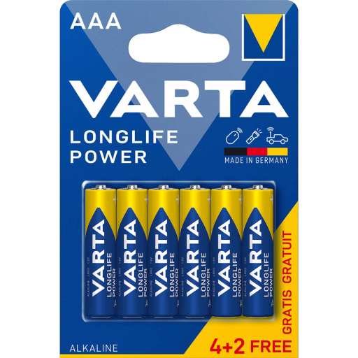БАТЕРИЯ ААА 4+2БР.
