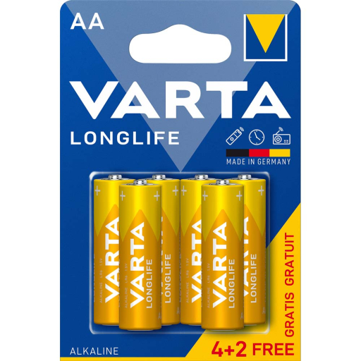 БАТЕРИЯ АА 4+2БР.